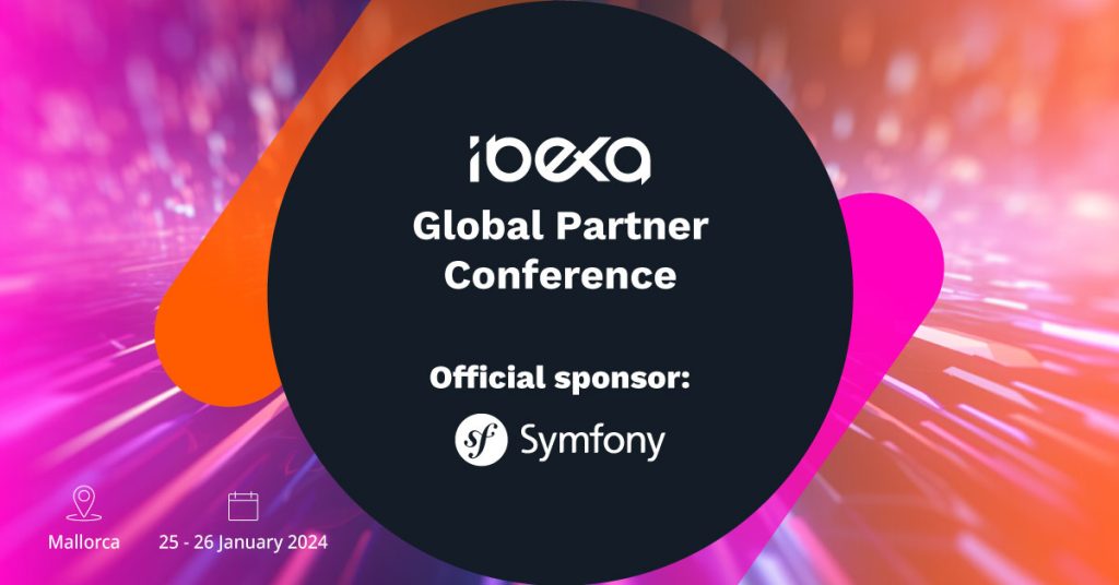 Symfony Sensiolabs sponsors Ibexa Global Partner Conference